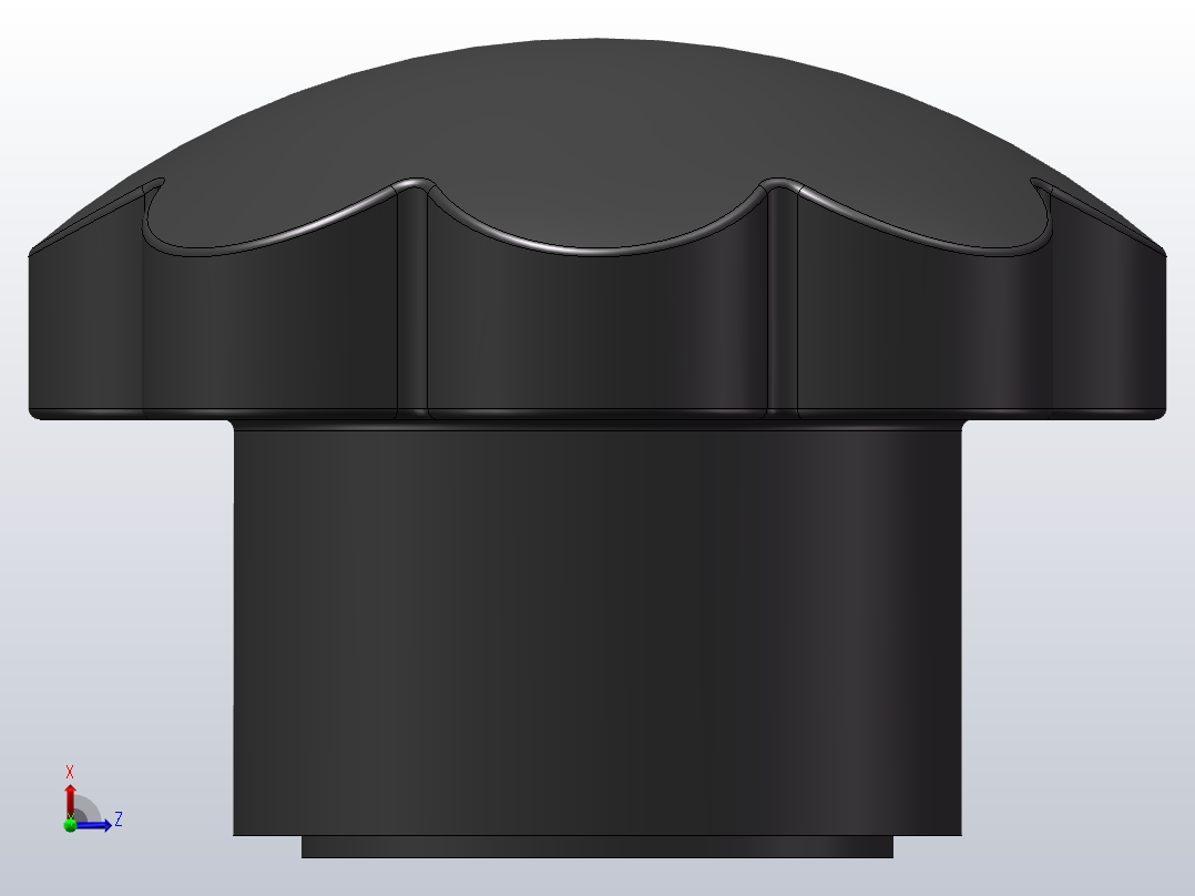 HY8314-4-B星型把手[HY8314.4＼BM12x50]左视图