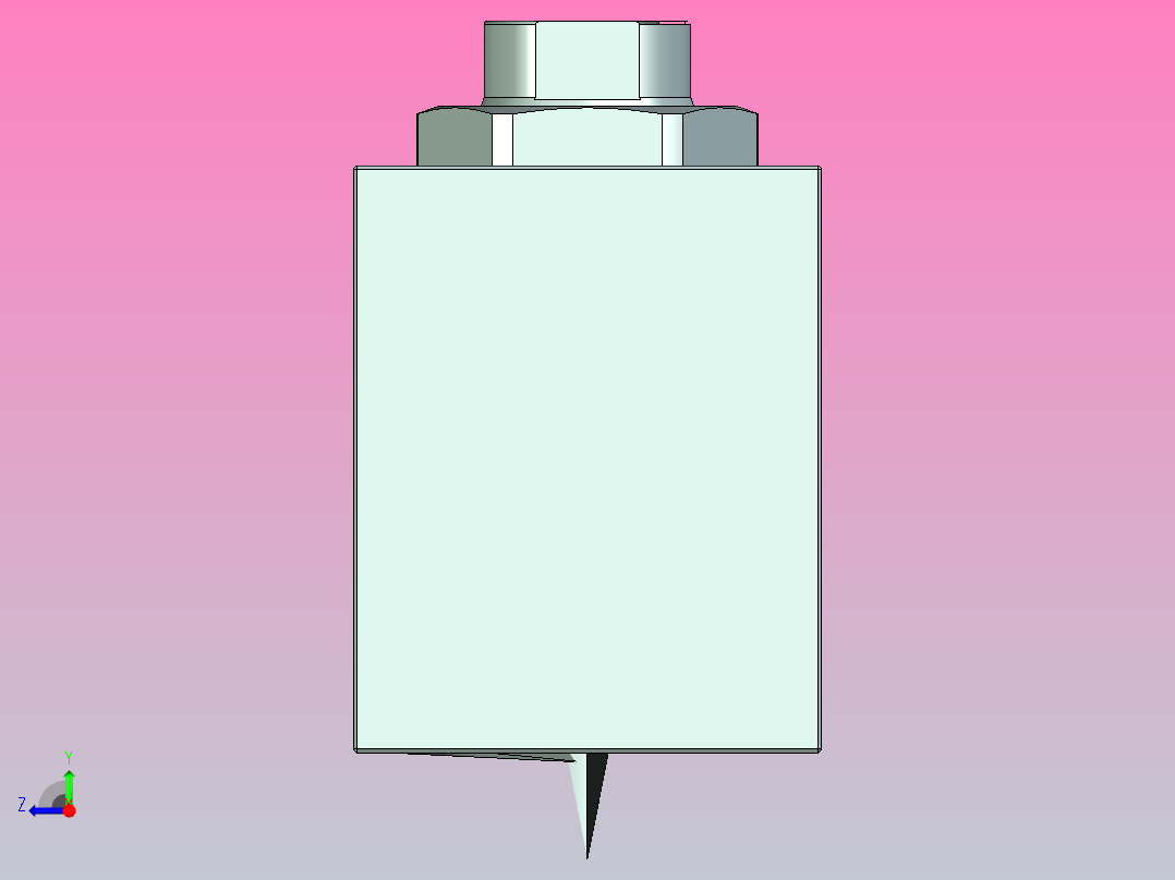 HDBA方型直线夹紧器HDBA0400-BS右视图