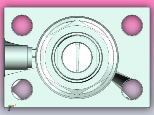 HDBA方型直线夹紧器HDBA0400-BS俯视缩略图