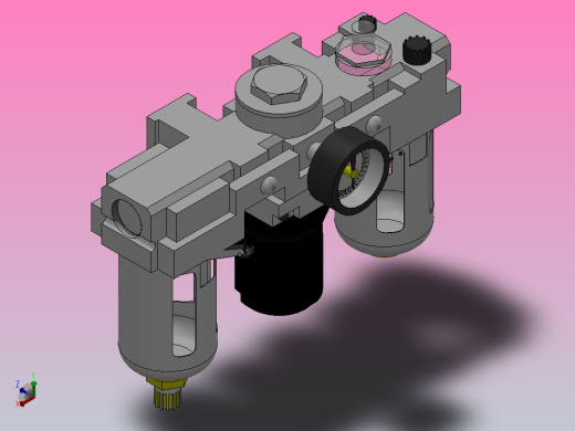 MAS2500~5000[MAS4000-06-标准]三联件，气源过滤器，空气调理组合