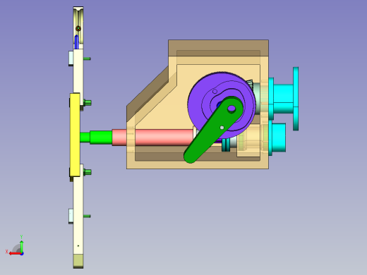 加工中心弧面凸轮式自动换刀装置(ATC)--282675-25后视缩略图