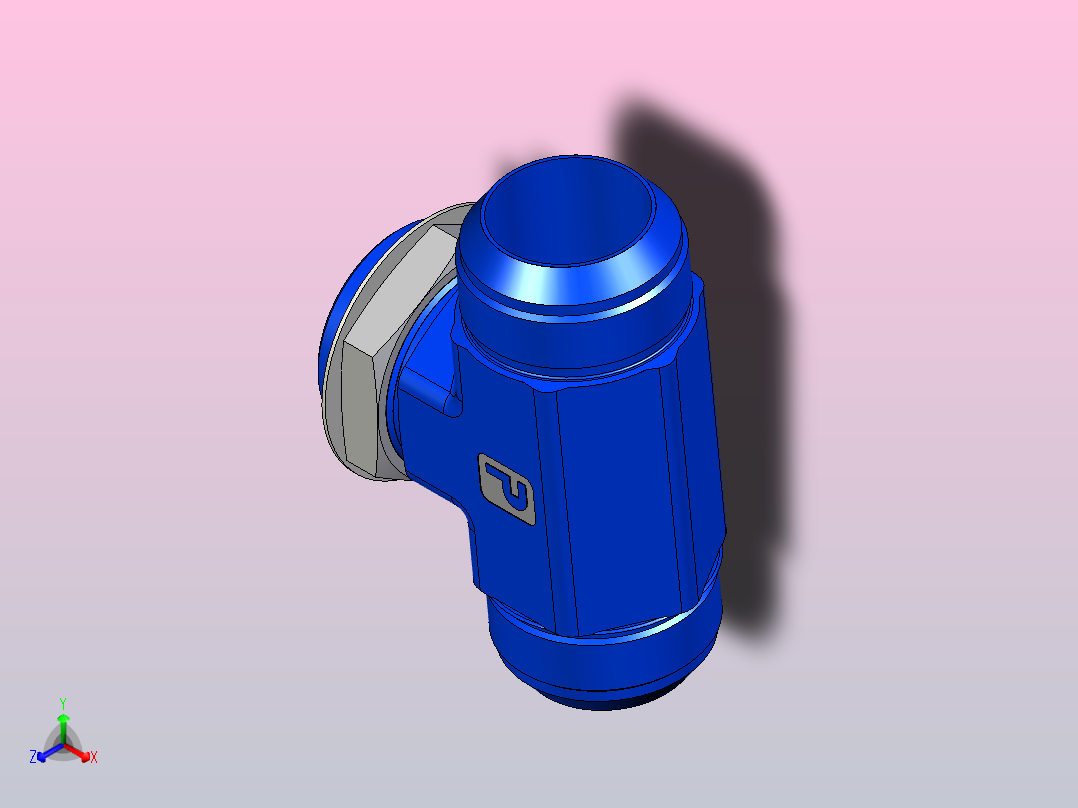 32 s5ox s硬管接头主视图