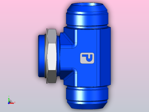 32 s5ox s硬管接头前视缩略图