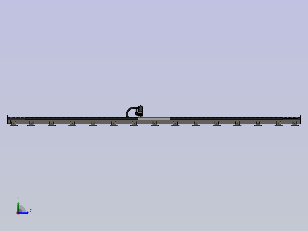 10米全封闭地轨--1649376-30左视图