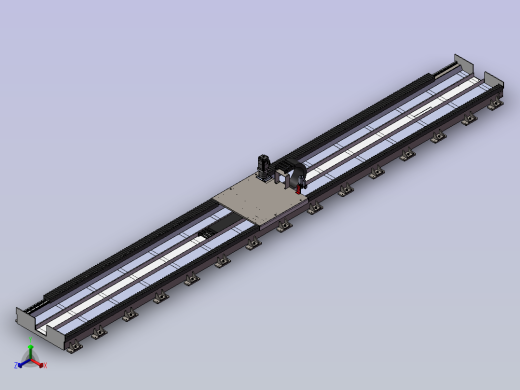 10米全封闭地轨--1649376-30正等轴测缩略图