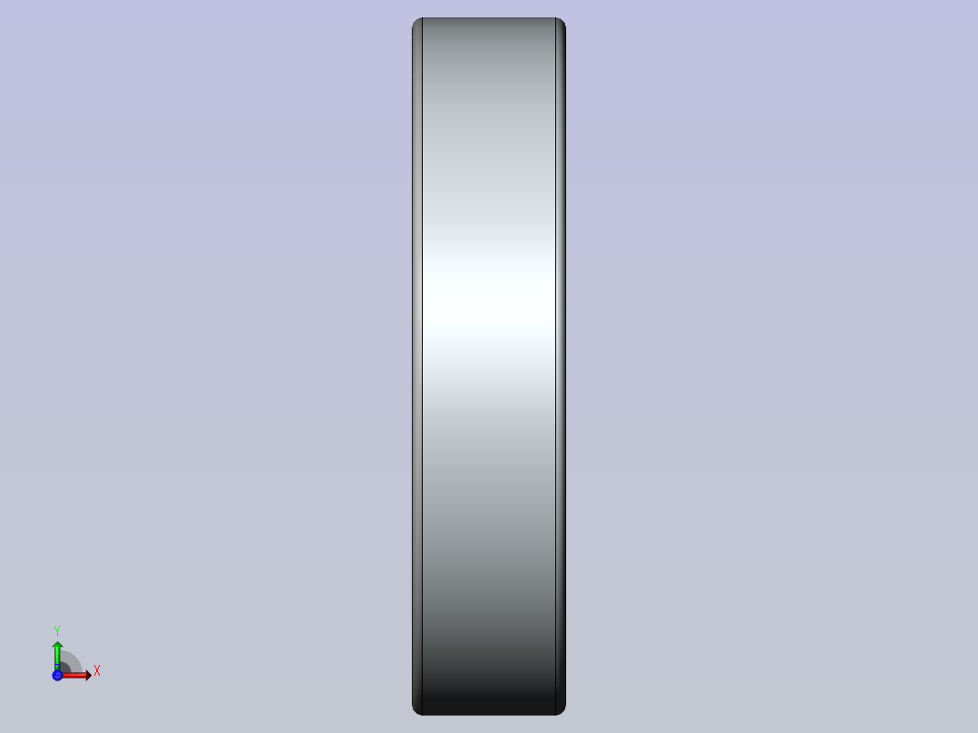 1GB／T276-94深沟球轴承6008-2Z前视图