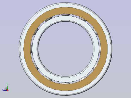 1GB／T276-94深沟球轴承6008-2Z右视缩略图
