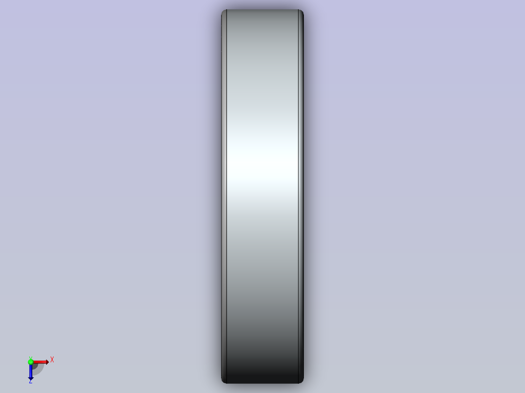 1GB／T276-94深沟球轴承6008-2Z俯视图