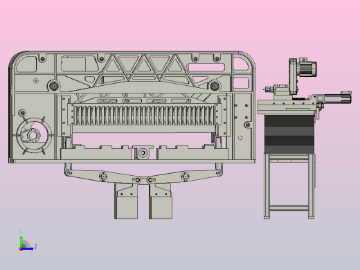 大型自动锁螺丝机左视缩略图