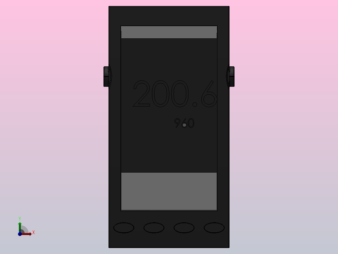 SX90过程控制器[SX90过程控制器]前视图