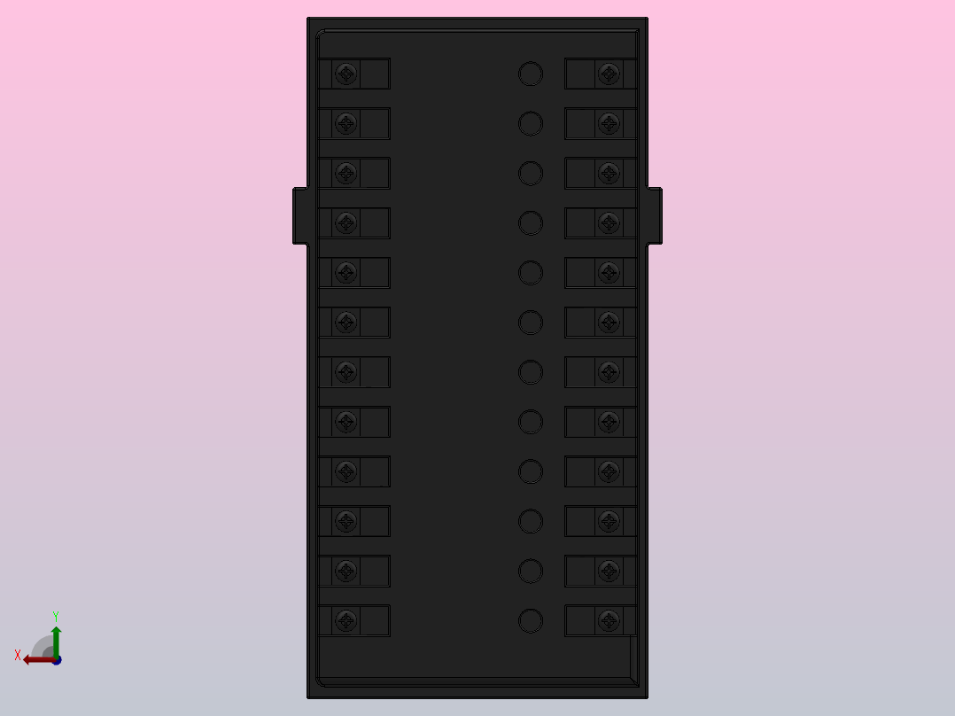 SX90过程控制器[SX90过程控制器]后视图