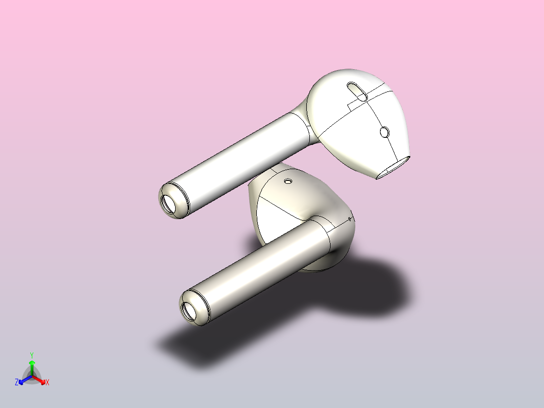 Airpods Pro耳机主视图