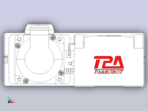 日规模组半封闭丝杆TPA-HNR-85D-1610-L100-MR-C-P20-N3前视缩略图