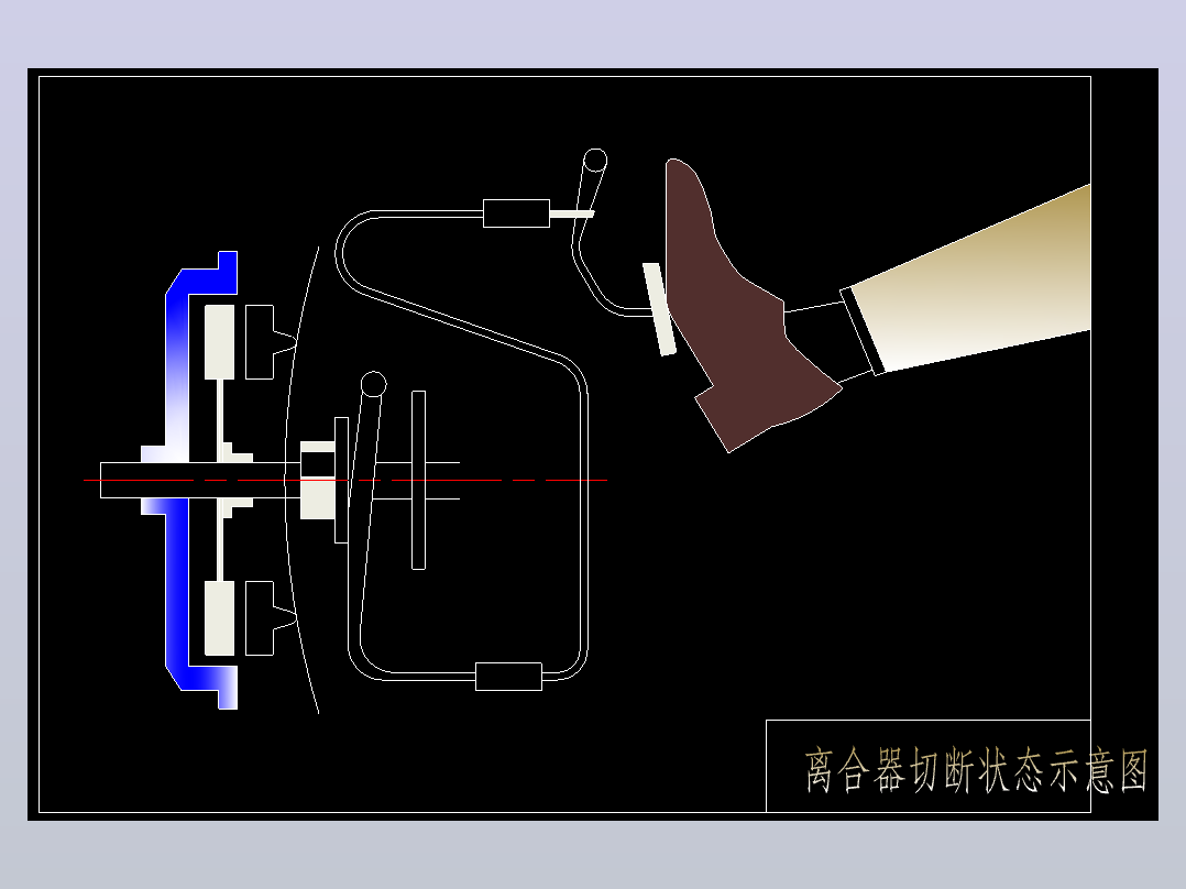 离合器示意图