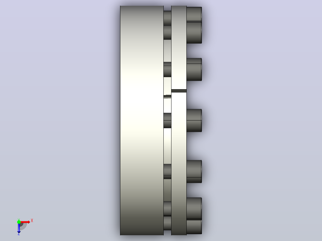 型胀套disk_c_130x180俯视图
