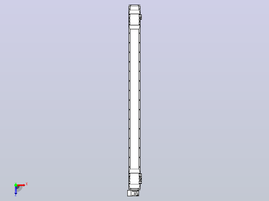 皮带直线轴双滑块型TPA-GCBS-120-P70-L725-LU-M20-N3俯视图