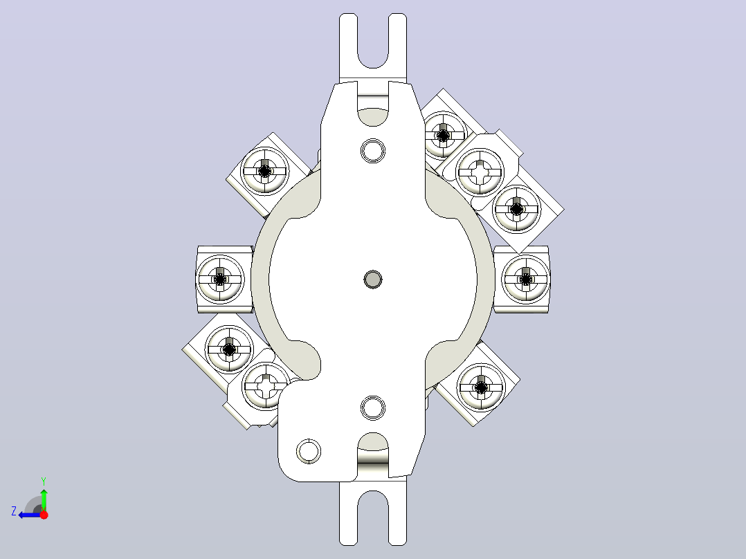 HZ10-10S_3板后组合开关三维模型202012右视图