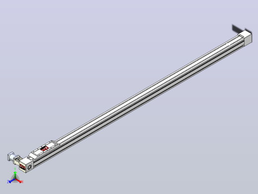 伺服电机集成皮带传动直线执行器TPA-OCB-80-140-L2150-DL-J60-N3主视缩略图