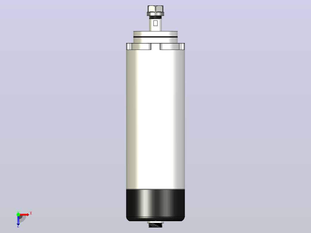 VEVOR JST-JGF-F65C - 1.5 kW 空调.电机俯视图