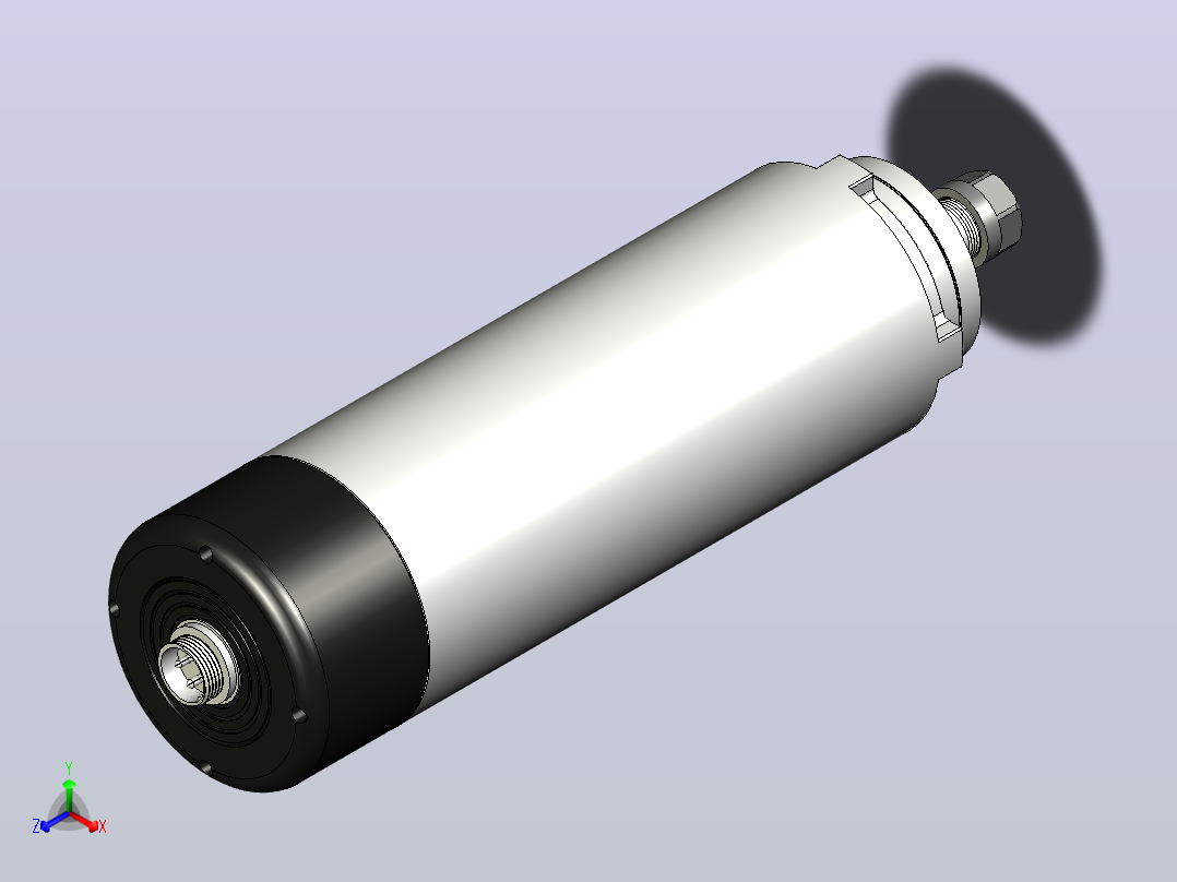 VEVOR JST-JGF-F65C - 1.5 kW 空调.电机正等轴测图