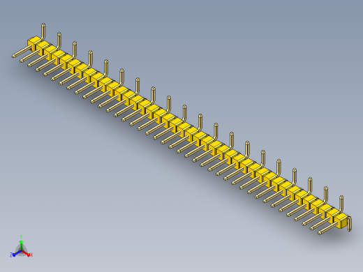DS1022彩色排针 黄色 40p 100mil 类型 SMT R1 版本1.0.zip.zip