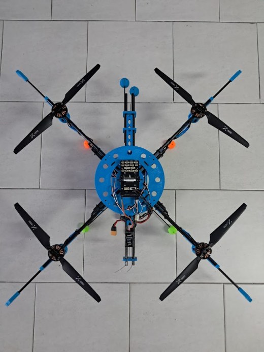 X650八轴飞行器结构3D图纸 STP格式缩略图