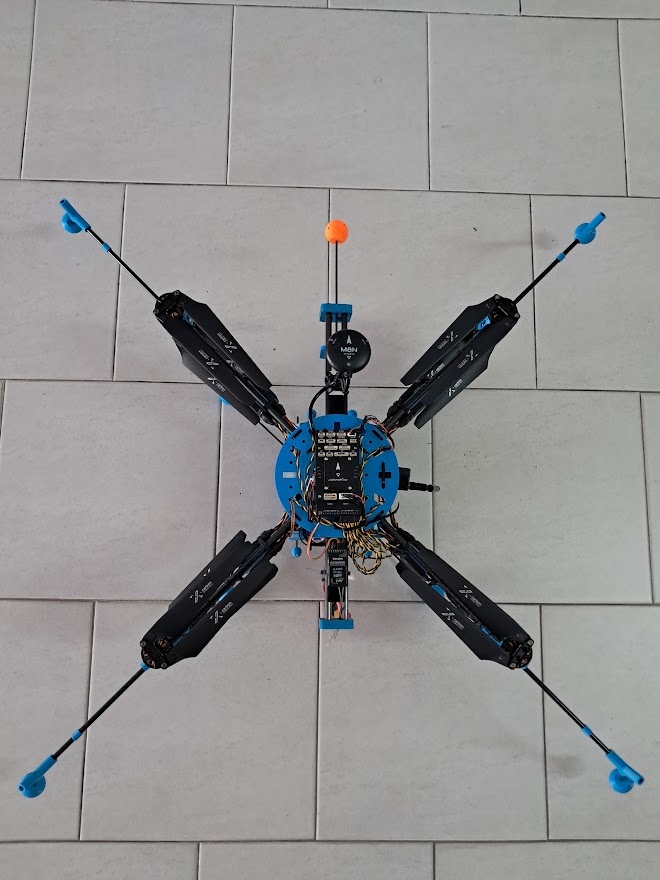 X650八轴飞行器结构3D图纸 STP格式