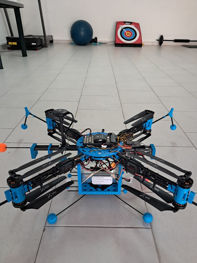 X650八轴飞行器结构3D图纸 STP格式