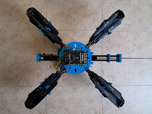 X650八轴飞行器结构3D图纸 STP格式缩略图