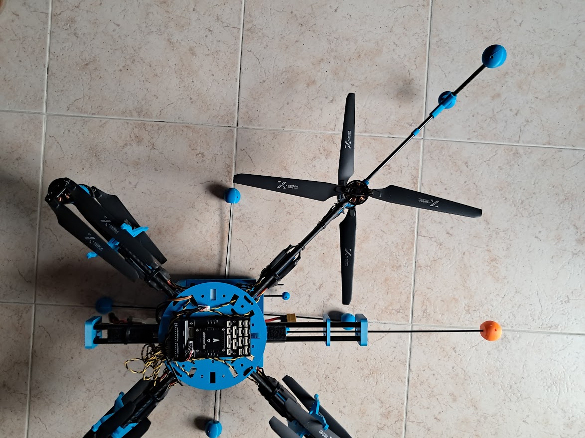 X650八轴飞行器结构3D图纸 STP格式