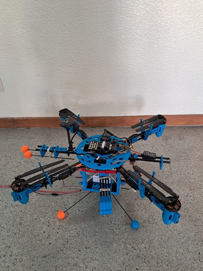 X650八轴飞行器结构3D图纸 STP格式
