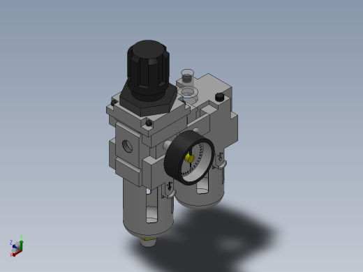 MAS3010~5010[MAS3010-02-标准]二联件，气源过滤器