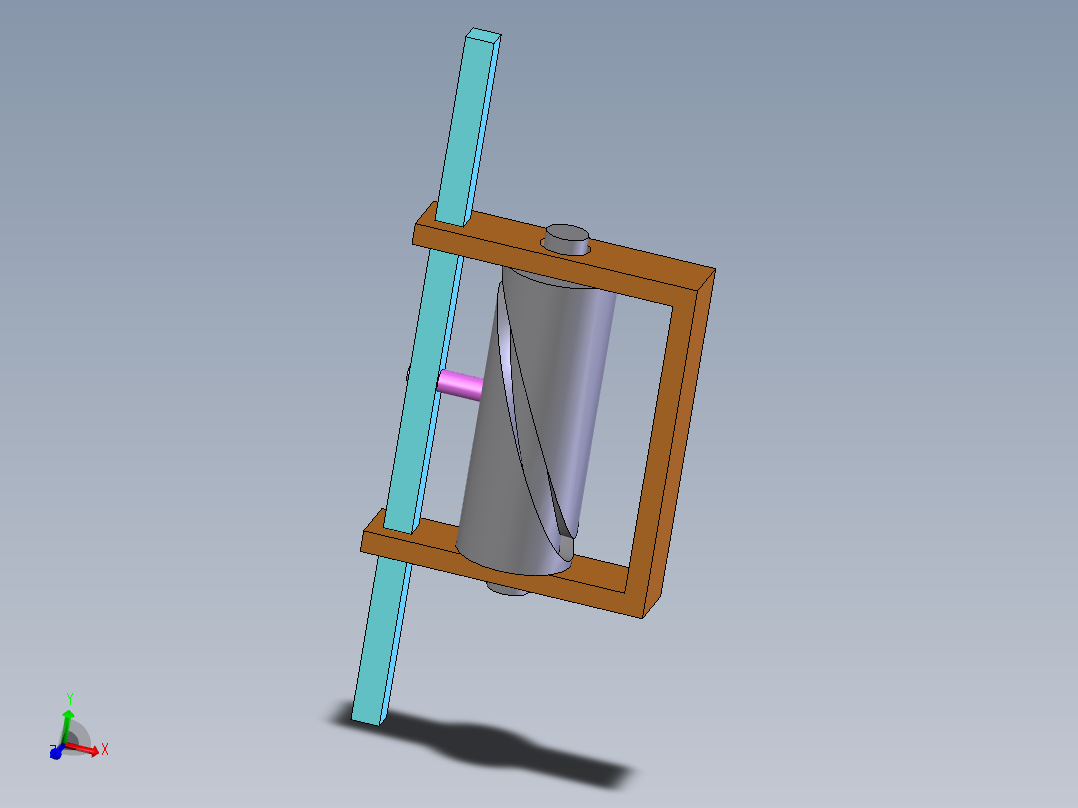 163disk.com_圆柱凸轮机构