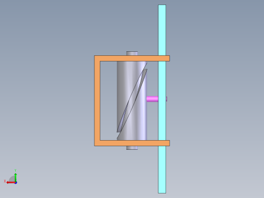 163disk.com_圆柱凸轮机构后视缩略图