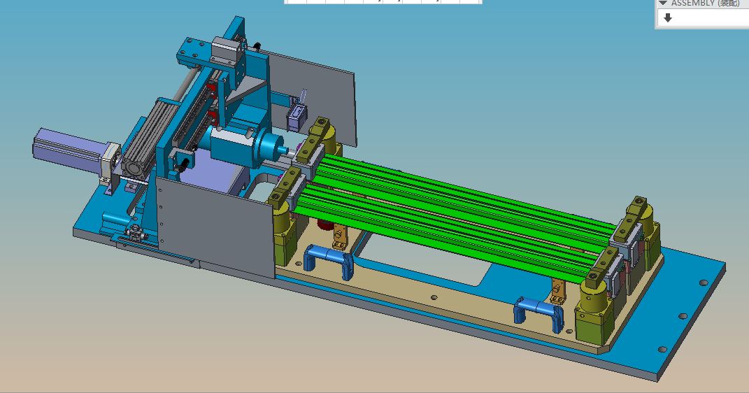 雕刻机技改加装机头3D模型