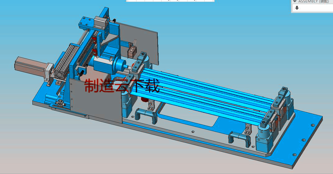 雕刻机技改加装机头3D模型