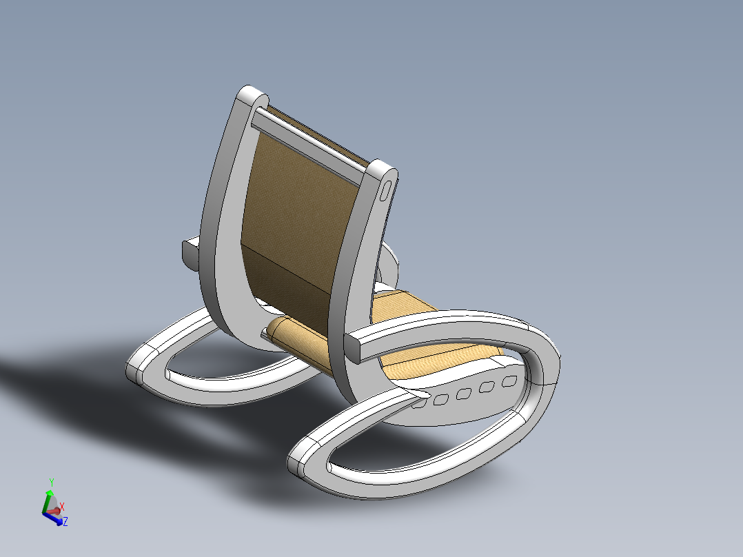 solidworks 摇椅创意设计