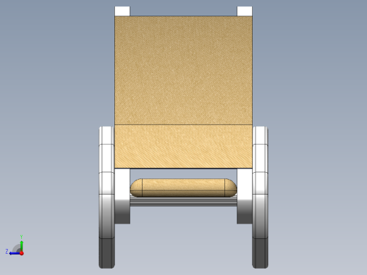 solidworks 摇椅创意设计右视缩略图
