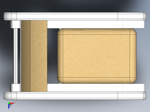 solidworks 摇椅创意设计俯视缩略图
