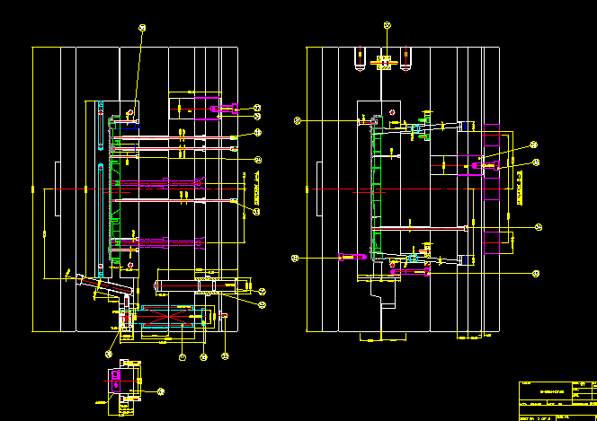 模具 滑块外装弹簧