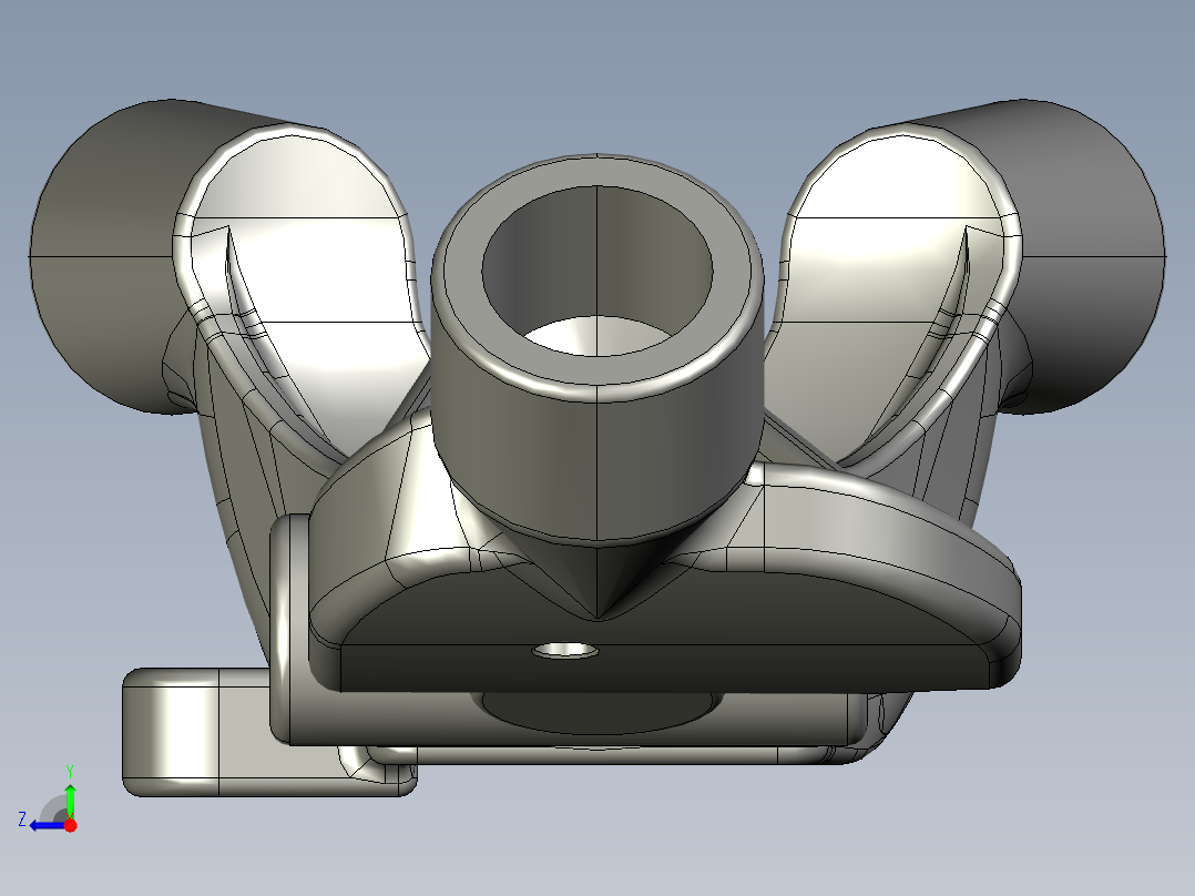 solidworks casis3定制哈雷右视图