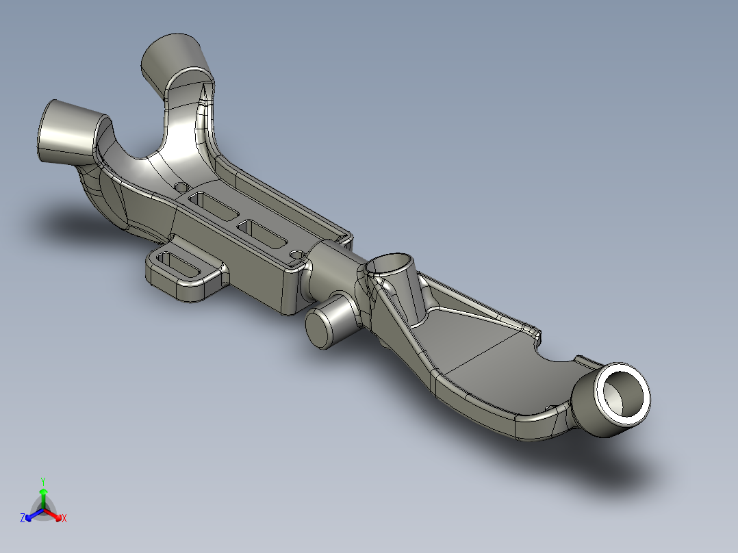 solidworks casis3定制哈雷正等轴测图