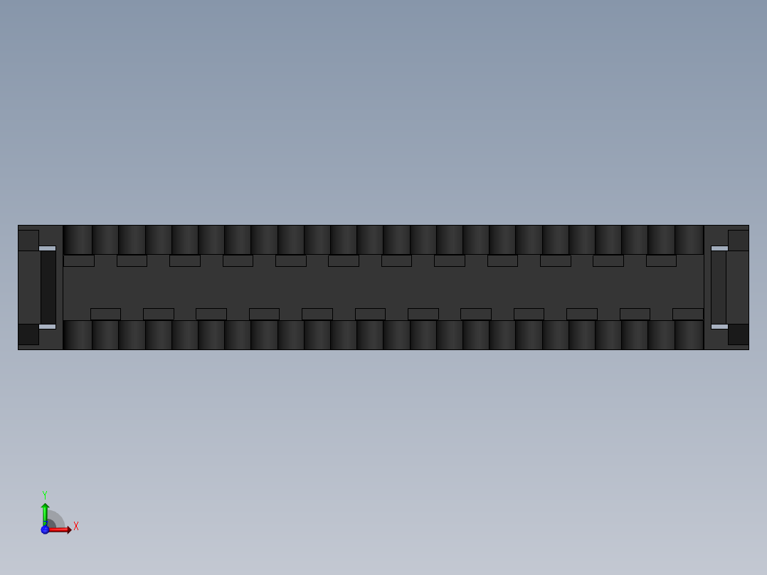 FDC-24 ( DS1018-2.54-24L )前视图