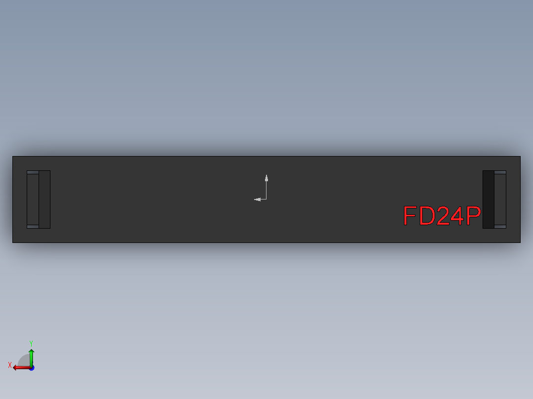 FDC-24 ( DS1018-2.54-24L )后视图