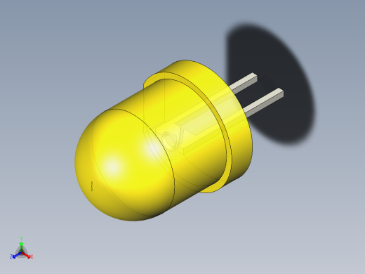 LED_Round_Yellow_D8.0mm正等轴测缩略图