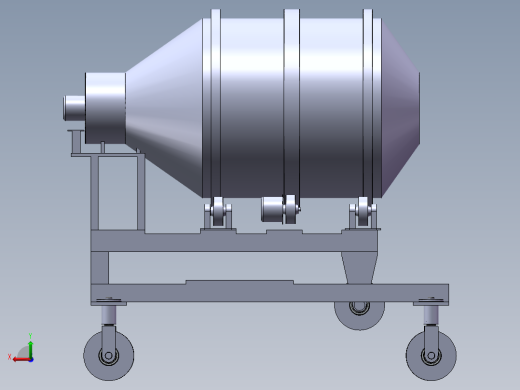 基于SolidWorks的小型粮食干燥机后视缩略图