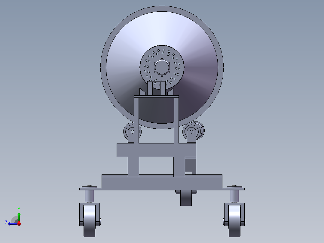 基于SolidWorks的小型粮食干燥机920782===300右视图