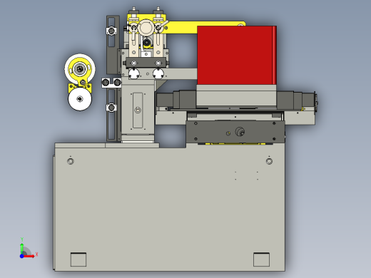 DK系列线切割机设计前视缩略图