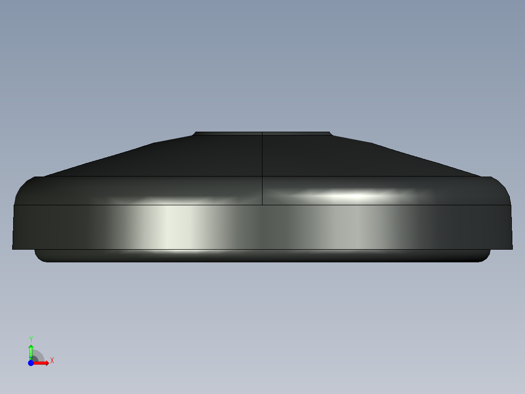 型材-KJN ZINC BOLT DOWN _0 BASE WITH ANTISLIP PLATE 098D080ZBSG前视图