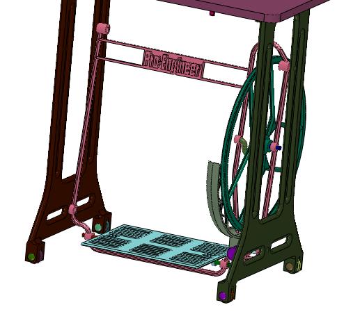 老式裁缝衣车缝纫机